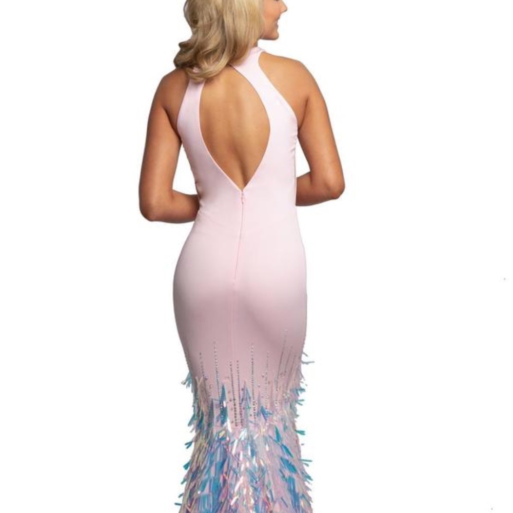 White and Silver Dress, Johnathan Kayne 2104